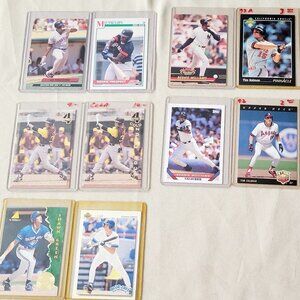10 basketball cards of 5 players